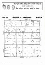 Carlisle Township - North, Tongue River, Directory Map, Pembina County 2007